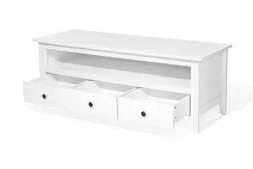 Berkeley Tv-Benk 49,5x136,5 Cm - Hvit - Møbler - Mediamøbel & tv møbel - TV-benk & mediabenk