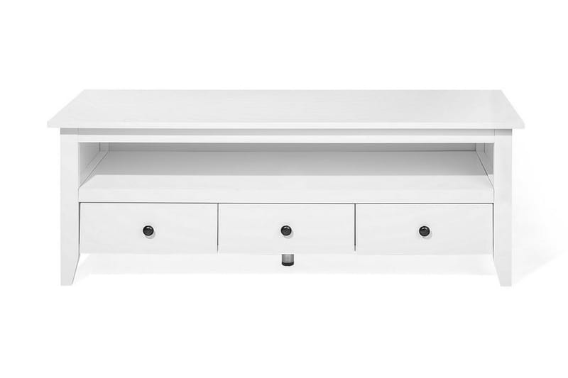 Berkeley Tv-Benk 49,5x136,5 Cm - Hvit - TV-benk & mediabenk