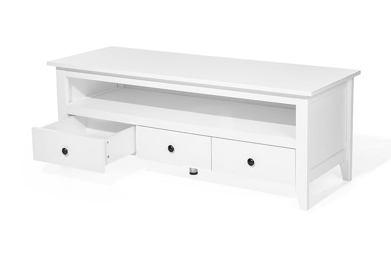 Berkeley Tv-Benk 49,5x136,5 Cm - Hvit - Møbler - Mediamøbel & tv møbel - TV-benk & mediabenk