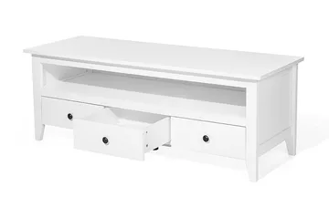 Berkeley Tv-Benk 49,5x136,5 Cm - Hvit - Møbler - Mediamøbel & tv møbel - TV-benk & mediabenk