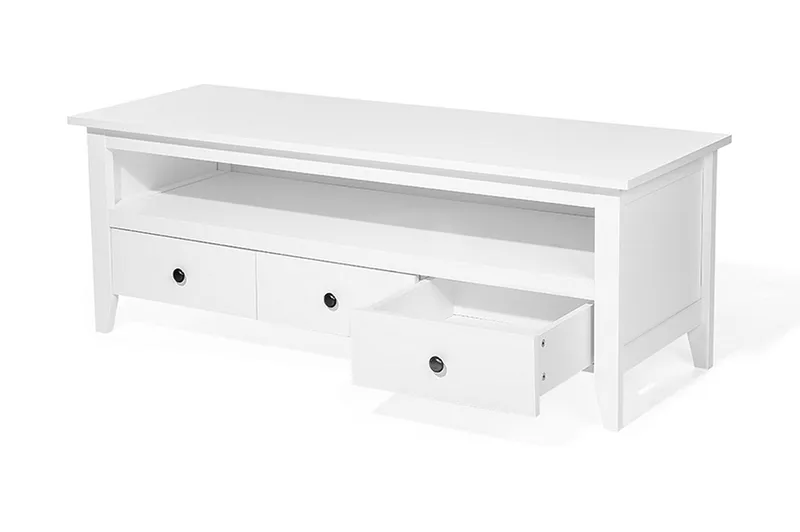 Berkeley Tv-Benk 49,5x136,5 Cm - Hvit - Møbler - Mediamøbel & tv møbel - TV-benk & mediabenk