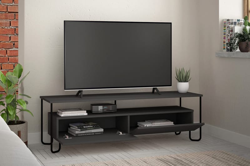 Bodsjö TV-Benk 150 cm - Grå - Møbler - Mediamøbel & tv møbel - TV-benk & mediabenk