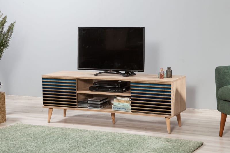 Brokind TV-Benk 140 cm - Brun - Møbler - Mediamøbel & tv møbel - TV-benk & mediabenk