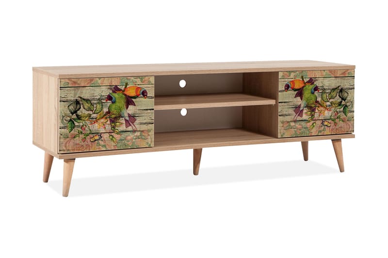 Brokind TV-Benk 140 cm - Brun - Møbler - Mediamøbel & tv møbel - TV-benk & mediabenk