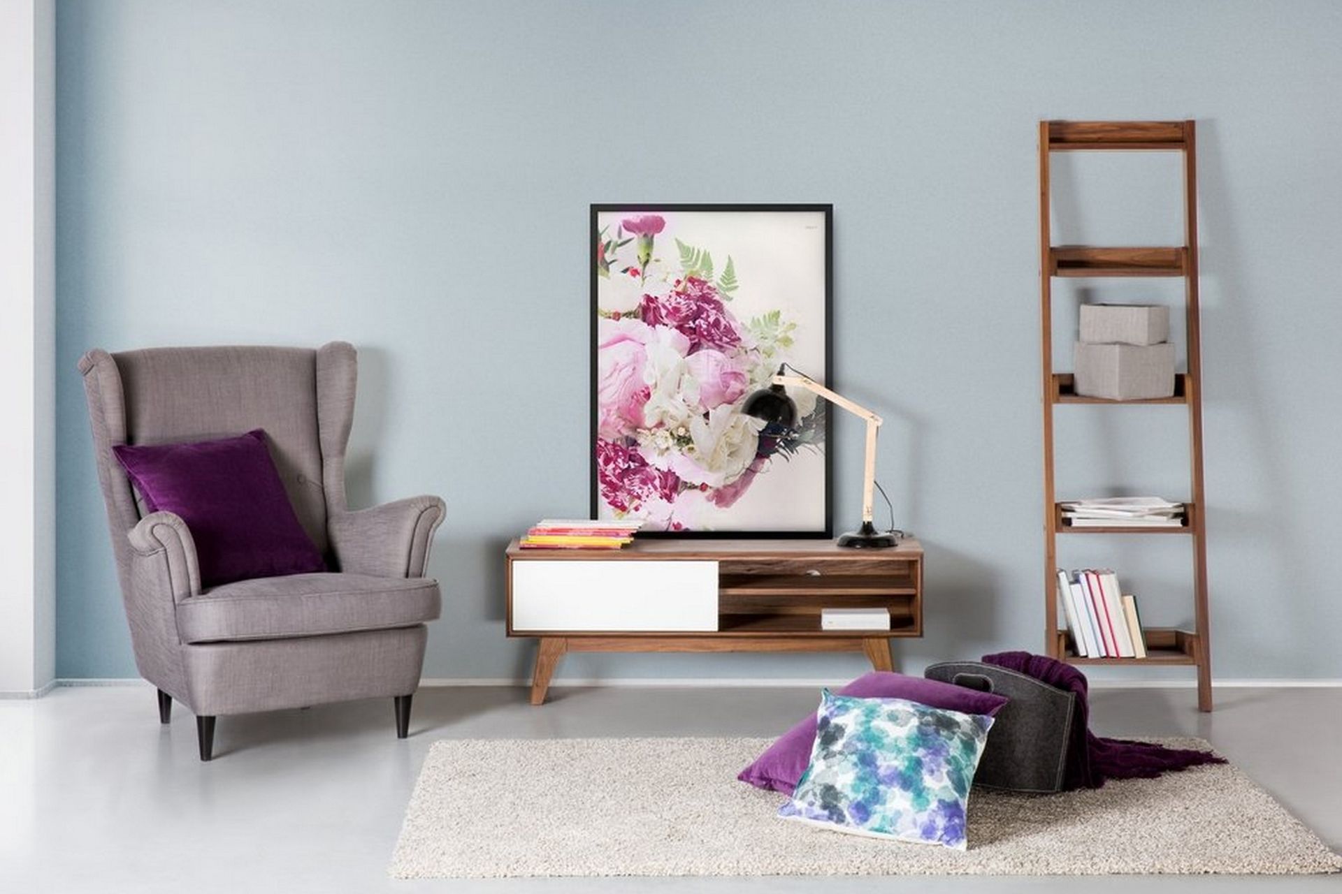 Buffalo Tv-Benk 35x117 Cm - Mørkegrå - Møbler - Mediamøbel & tv møbel - TV-benk & mediabenk