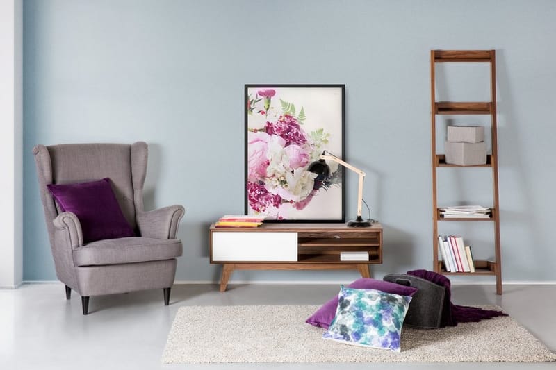 Buffalo Tv-Benk 35x117 Cm - Mørkegrå - Møbler - Mediamøbel & tv møbel - TV-benk & mediabenk