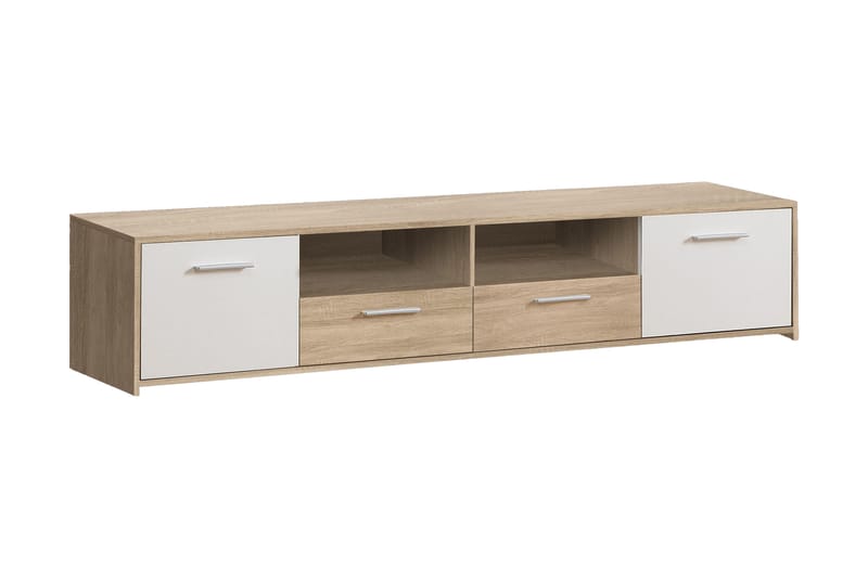 Cadgwith TV-benk 182 cm - Brun/Hvit - Møbler - Mediamøbel & tv møbel - TV-benk & mediabenk