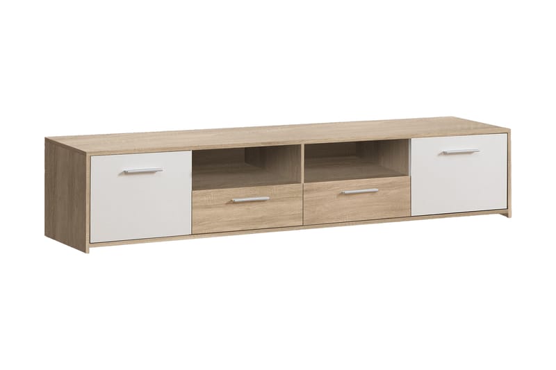 Cadgwith TV-benk 182 cm - Brun/Hvit - TV-benk & mediabenk