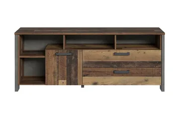 Cadle TV-Benk 161 cm - Brun/Grå - Møbler - Mediamøbel & tv møbel - TV-benk & mediabenk