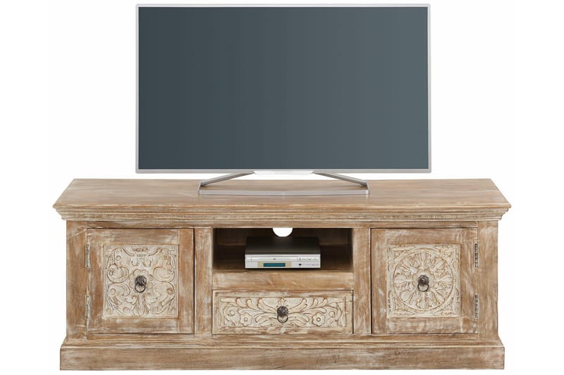 Cadmus TV-benk 135 cm - Brun - Møbler - Mediamøbel & tv møbel - TV-benk & mediabenk