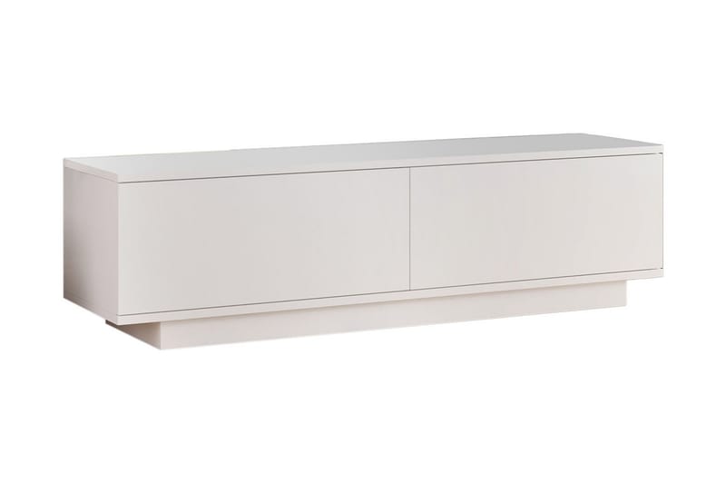 Caswell TV-benk 140 cm - Hvit - Møbler - Mediamøbel & tv møbel - TV-benk & mediabenk