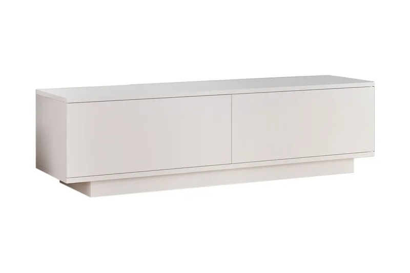 Caswell TV-benk 140 cm, Hvit