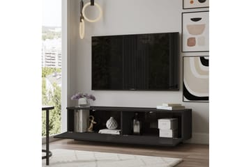 Caswell TV-benk 140 cm - Svart - Møbler - Mediamøbel & tv møbel - TV-benk & mediabenk