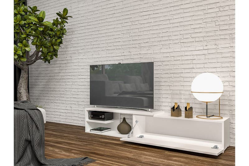 Cliff TV-benk 180 cm - Hvit - Møbler - Mediamøbel & tv møbel - TV-benk & mediabenk