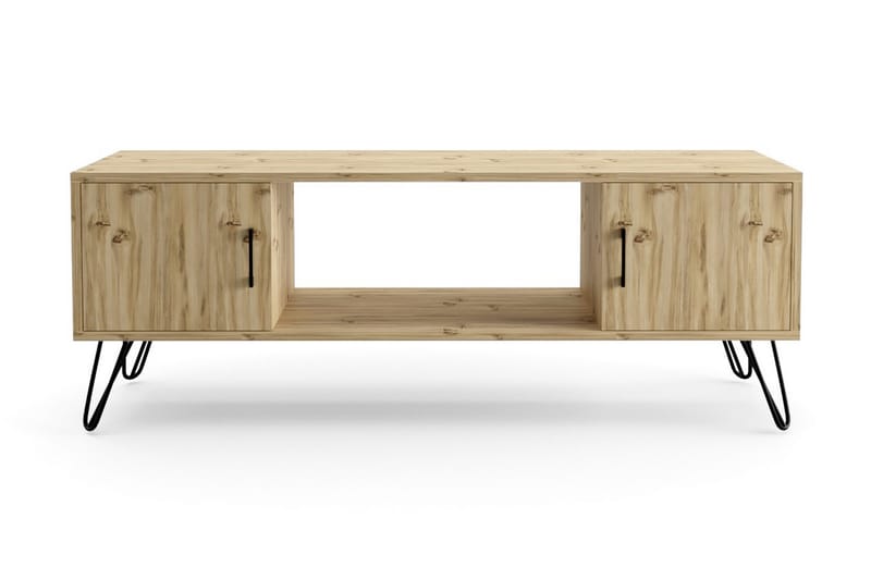 Colaldiath Tv-benk 150 cm - Natur - Møbler - Mediamøbel & tv møbel - TV-benk & mediabenk