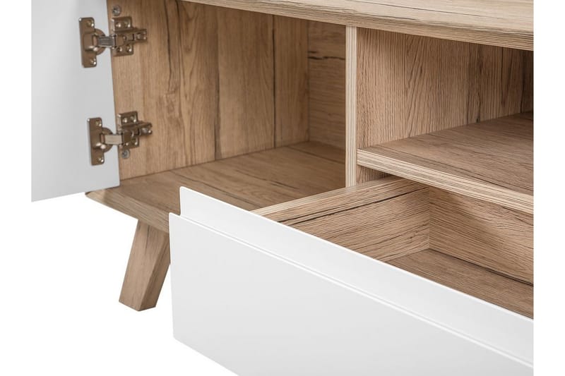 Colfer TV-Benk 150 cm - Hvit - Møbler - Mediamøbel & tv møbel - TV-benk & mediabenk