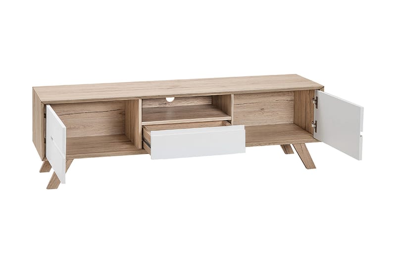 Colfer TV-Benk 150 cm - Hvit - Møbler - Mediamøbel & tv møbel - TV-benk & mediabenk