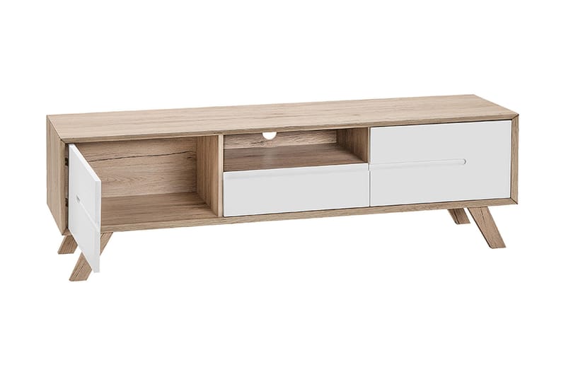Colfer TV-Benk 150 cm - Hvit - Møbler - Mediamøbel & tv møbel - TV-benk & mediabenk