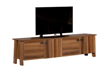 Comfortale Gulvstående TV-benk 189 cm med Oppbevaring i Mørkt Tre - Brun - Møbler - Mediamøbel & tv møbel - TV-benk & mediabenk