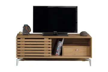 Comfortale TV-benk 100 cm - Grå Tre - Møbler - Mediamøbel & tv møbel - TV-benk & mediabenk