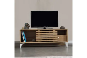 Comfortale TV-benk 100 cm - Grå Tre - Møbler - Mediamøbel & tv møbel - TV-benk & mediabenk