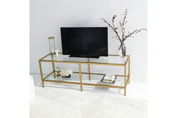 Condurso TV-benk 130 cm - Gull - Møbler - Mediamøbel & tv møbel - TV-benk & mediabenk