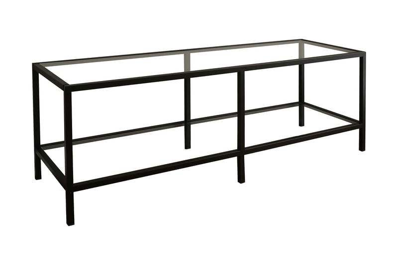 Condurso Tv-benk 130 cm - Svart - Møbler - Mediamøbel & tv møbel - TV-benk & mediabenk
