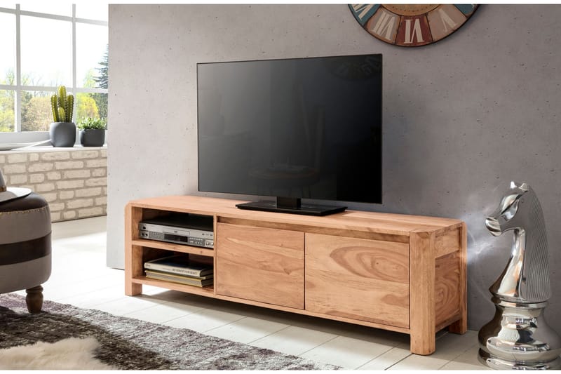 Cricks TV-benk 140 cm - Brun - Møbler - Mediamøbel & tv møbel - TV-benk & mediabenk
