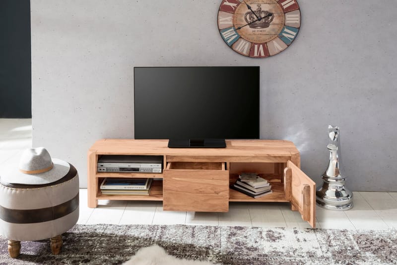 Cricks TV-benk 140 cm - Brun - Møbler - Mediamøbel & tv møbel - TV-benk & mediabenk