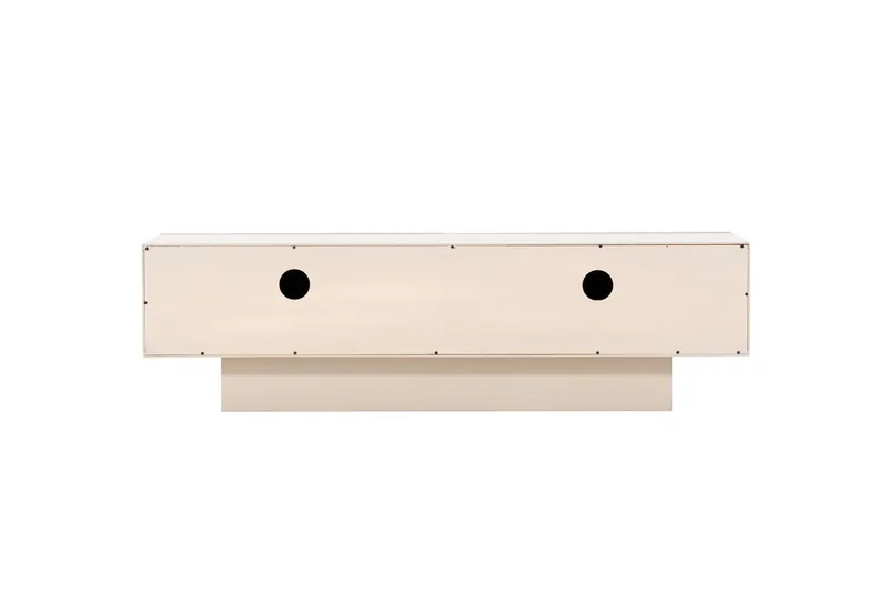 Cuenca TV-benk 160x47 cm beige Venture Home Cuenca TV-benk 160x47 cm Beige - Møbler - Mediamøbel & tv møbel - TV-benk & mediabenk