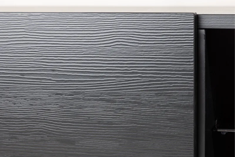 Cuenca Tv-benk 160x47 cm - Svart - Møbler - Mediamøbel & tv møbel - TV-benk & mediabenk