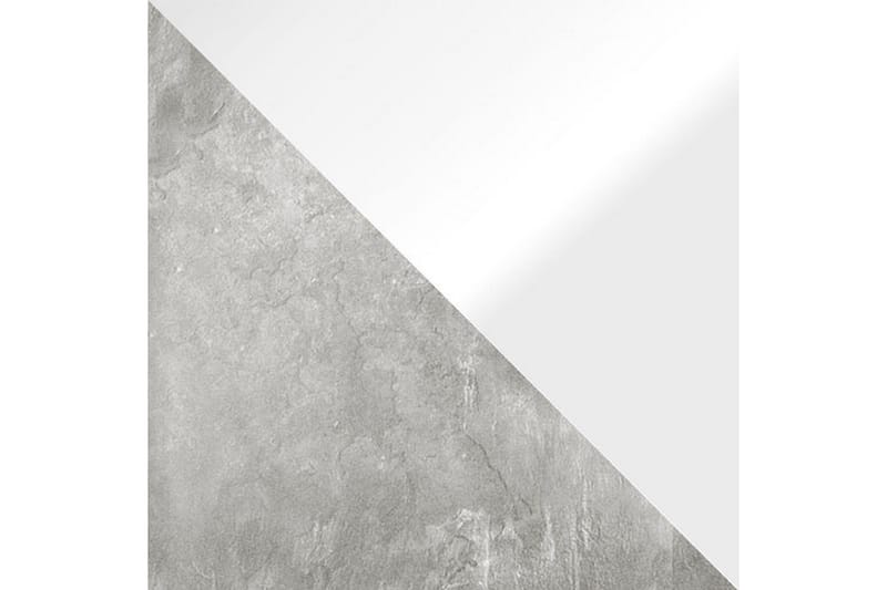 Cuguen TV-benk 180 cm LED-belysning - Hvit|Grå|Hvit LED - Møbler - Mediamøbel & tv møbel - TV-benk & mediabenk