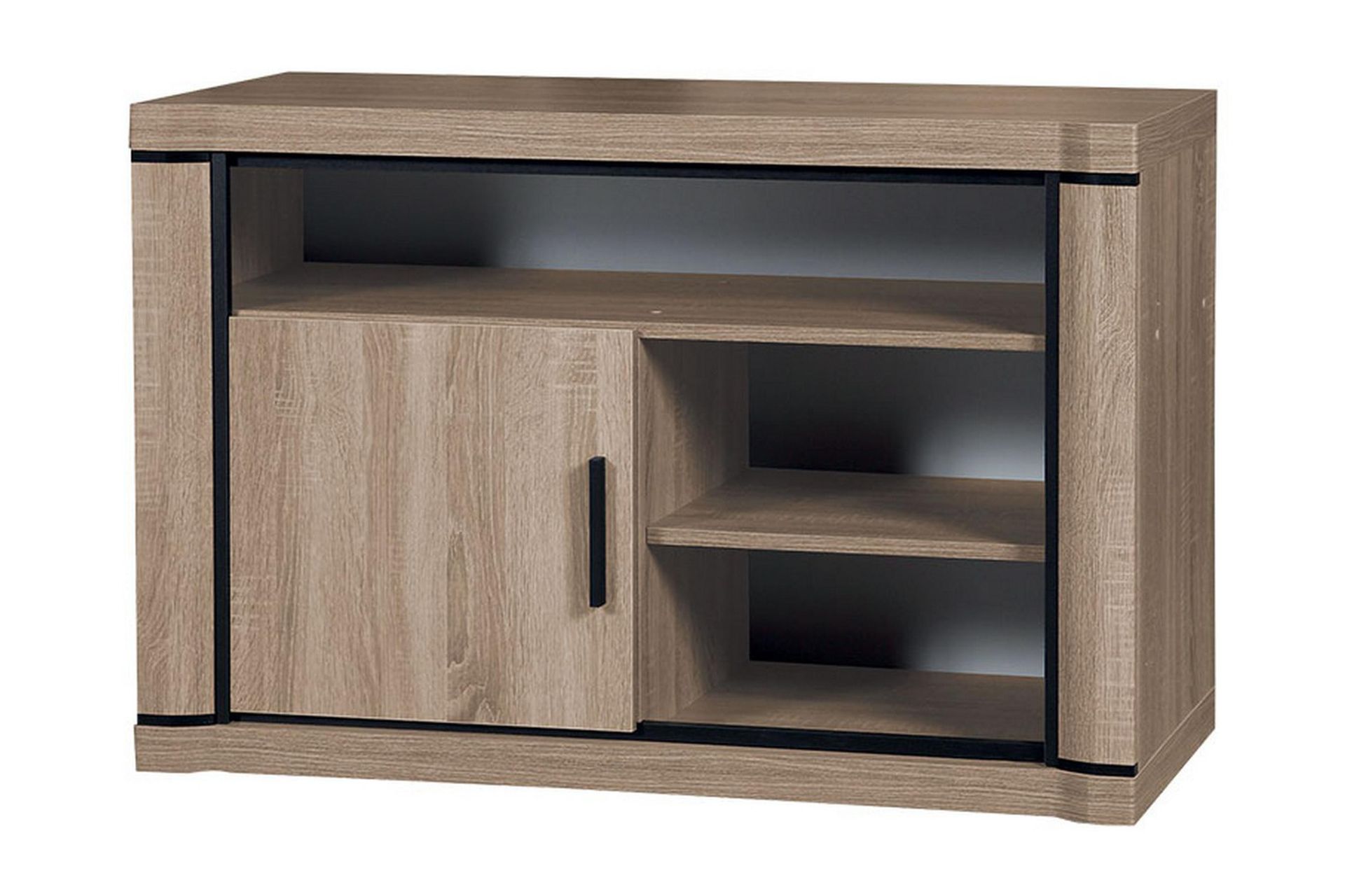 Dallas TV-benk 107x48x72 cm - Beige/Grå