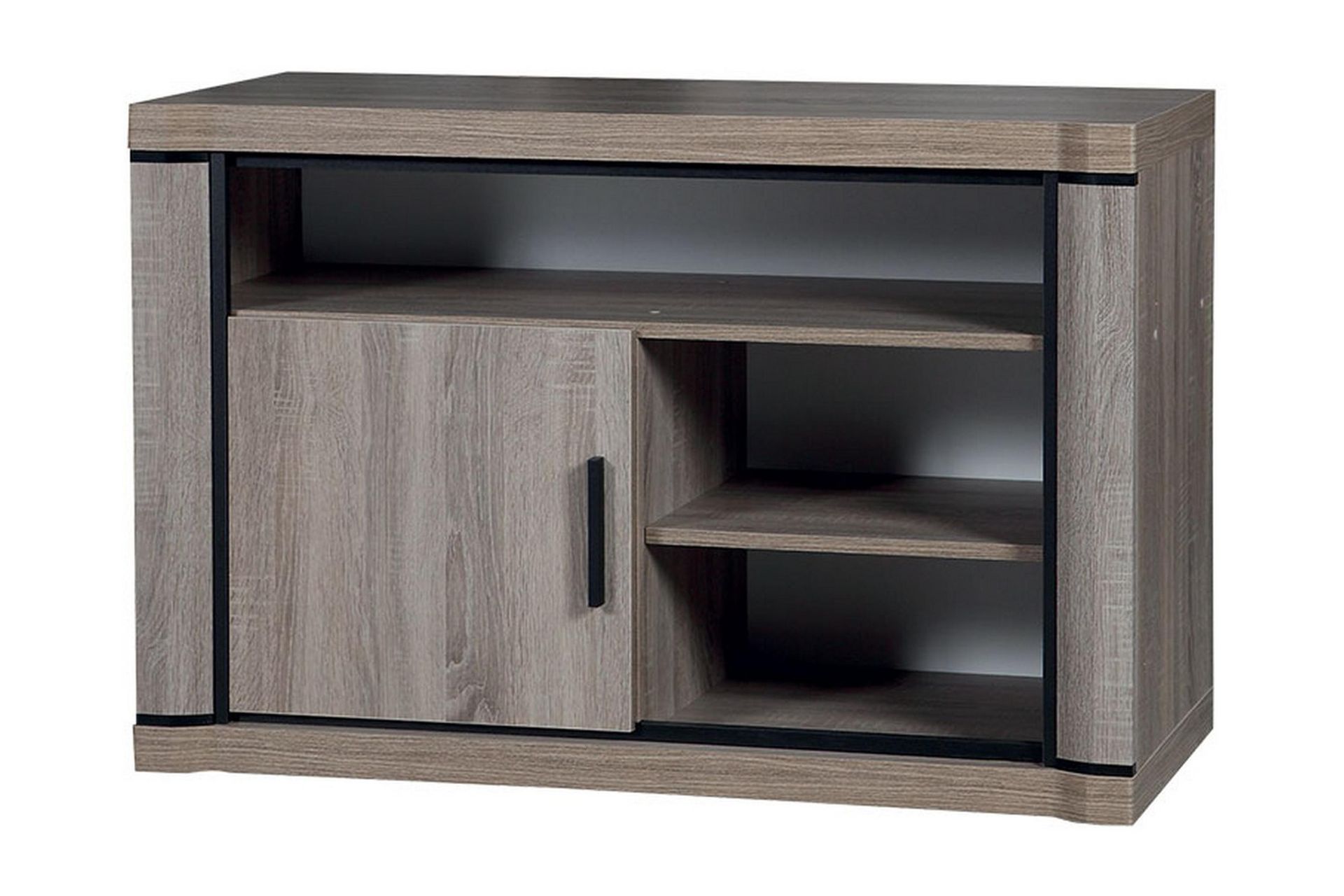 Dallas TV-benk 107x48x72 cm - Beige/Grå