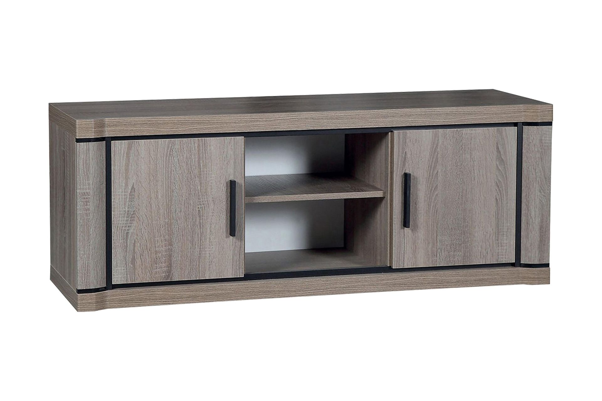 Dallas TV-benk 137x43,5x53 cm - Beige/Grå