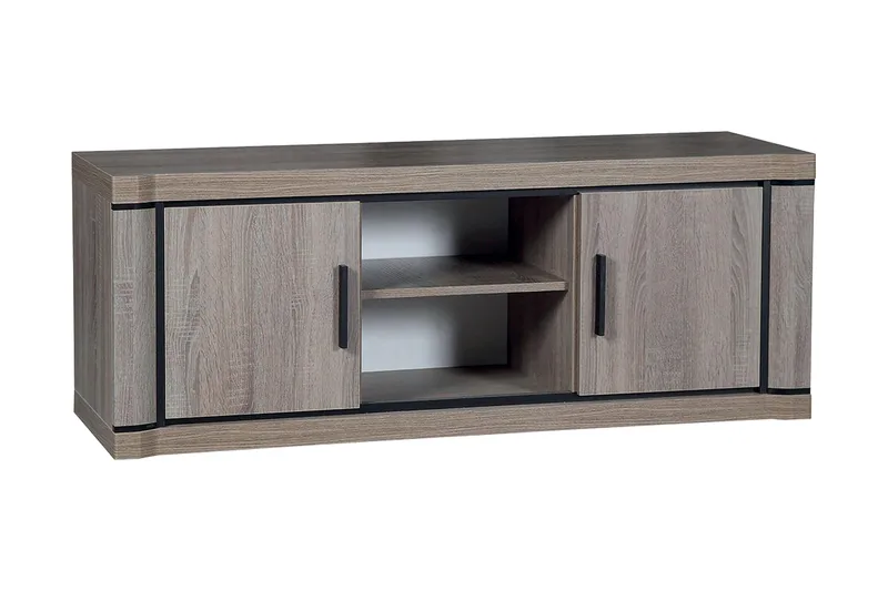 Dallas TV-benk 137x43,5x53 cm - Beige/Grå - Møbler - Mediamøbel & tv møbel - TV-benk & mediabenk