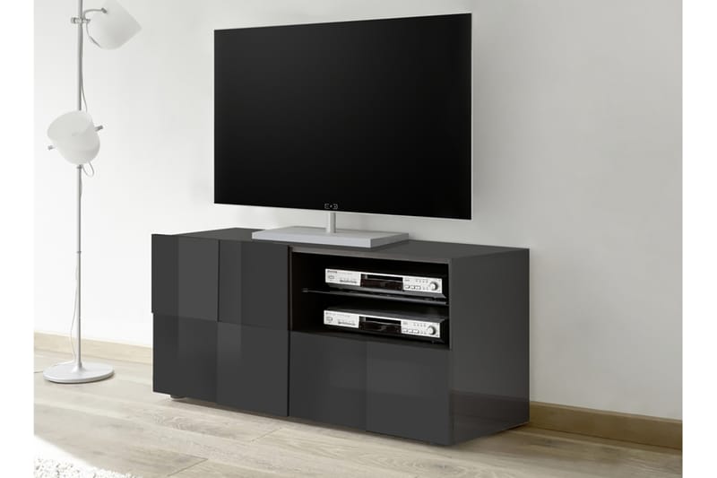 Dama TV-benk 121 cm - Grå - Møbler - Mediamøbel & tv møbel - TV-benk & mediabenk