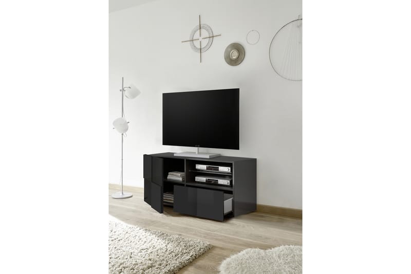 Dama TV-benk 121 cm - Grå - Møbler - Mediamøbel & tv møbel - TV-benk & mediabenk