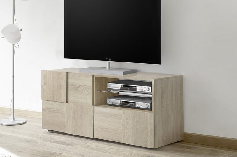 Dama TV-benk 121 cm - Samoa Eik/Tre - Møbler - Mediamøbel & tv møbel - TV-benk & mediabenk