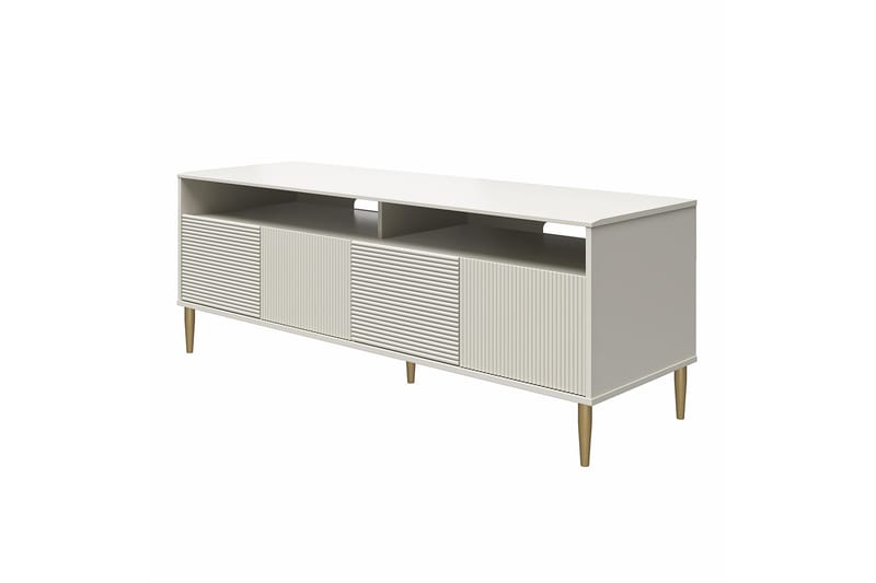 Daphne Tv-benk 158,5x50 cm Hvit - Dorel Home - Møbler - Mediamøbel & tv møbel - TV-benk & mediabenk