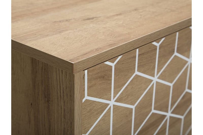 Dariana TV-Benk 160 cm - Tre/Natur - Møbler - Mediamøbel & tv møbel - TV-benk & mediabenk