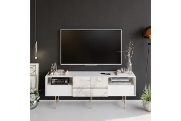 Dasaki Tv-benk 180 cm - Hvit - Møbler - Mediamøbel & tv møbel - TV-benk & mediabenk