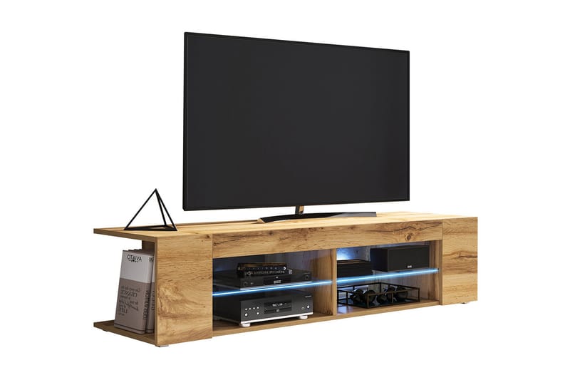 Davalos Tv-benk 180 cm - Eik - Møbler - Mediamøbel & tv møbel - TV-benk & mediabenk