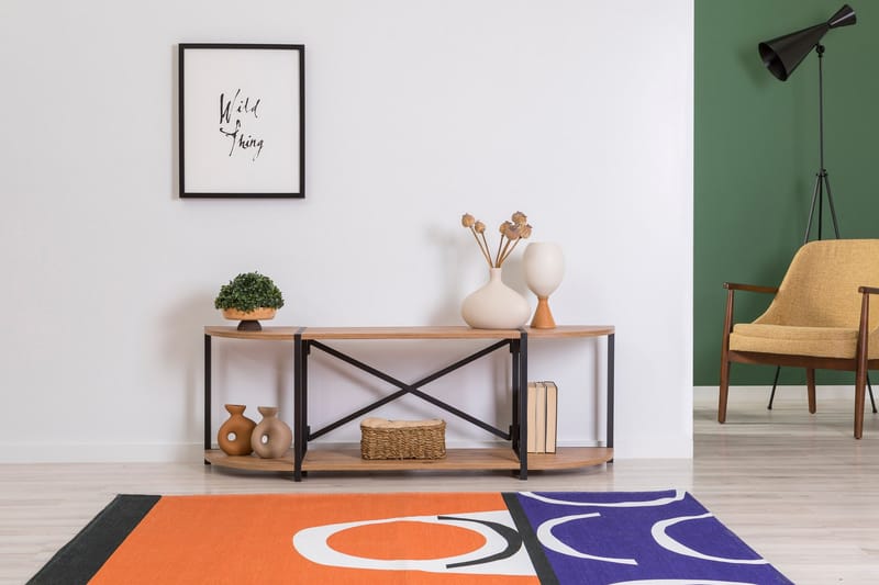 Debesis TV-benk 138 cm - Brun/Svart - Møbler - Mediamøbel & tv møbel - TV-benk & mediabenk