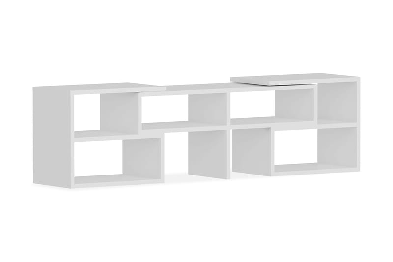 Decorotika TV-benk 136 cm - Hvit - Møbler - Mediamøbel & tv møbel - TV-benk & mediabenk