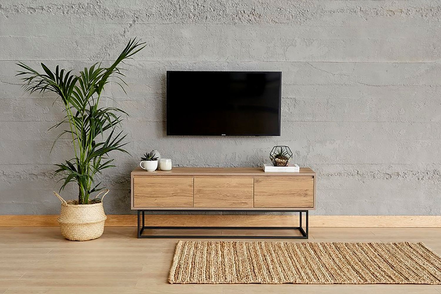 Degerfors TV-benk 140 cm - Brun - Møbler - Mediamøbel & tv møbel - TV-benk & mediabenk