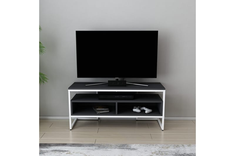 Desgrar Tv-benk 110x49,9 cm - Hvit - TV-benk & mediabenk