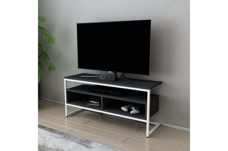 Desgrar Tv-benk 110x49,9 cm - Hvit - TV-benk & mediabenk