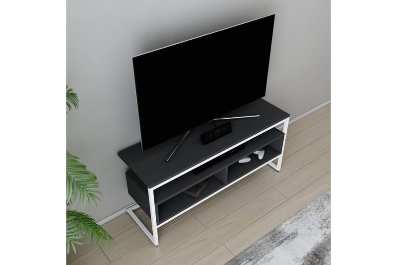 Desgrar Tv-benk 110x49,9 cm - Hvit - Møbler - Mediamøbel & tv møbel - TV-benk & mediabenk
