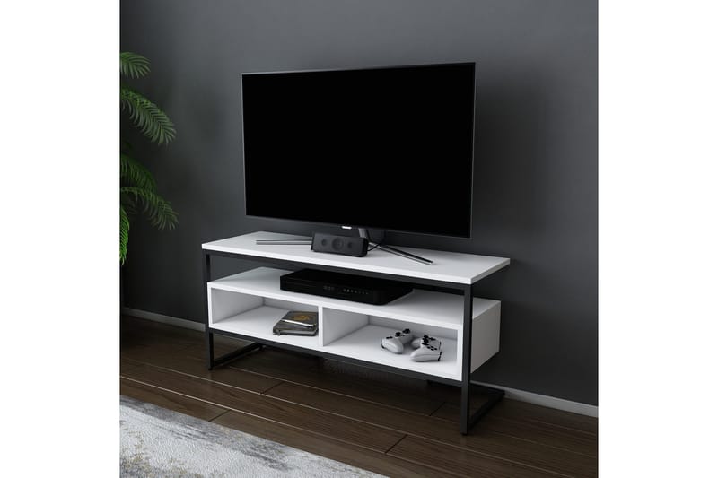 Desgrar Tv-benk 110x49,9 cm - Svart - Møbler - Mediamøbel & tv møbel - TV-benk & mediabenk